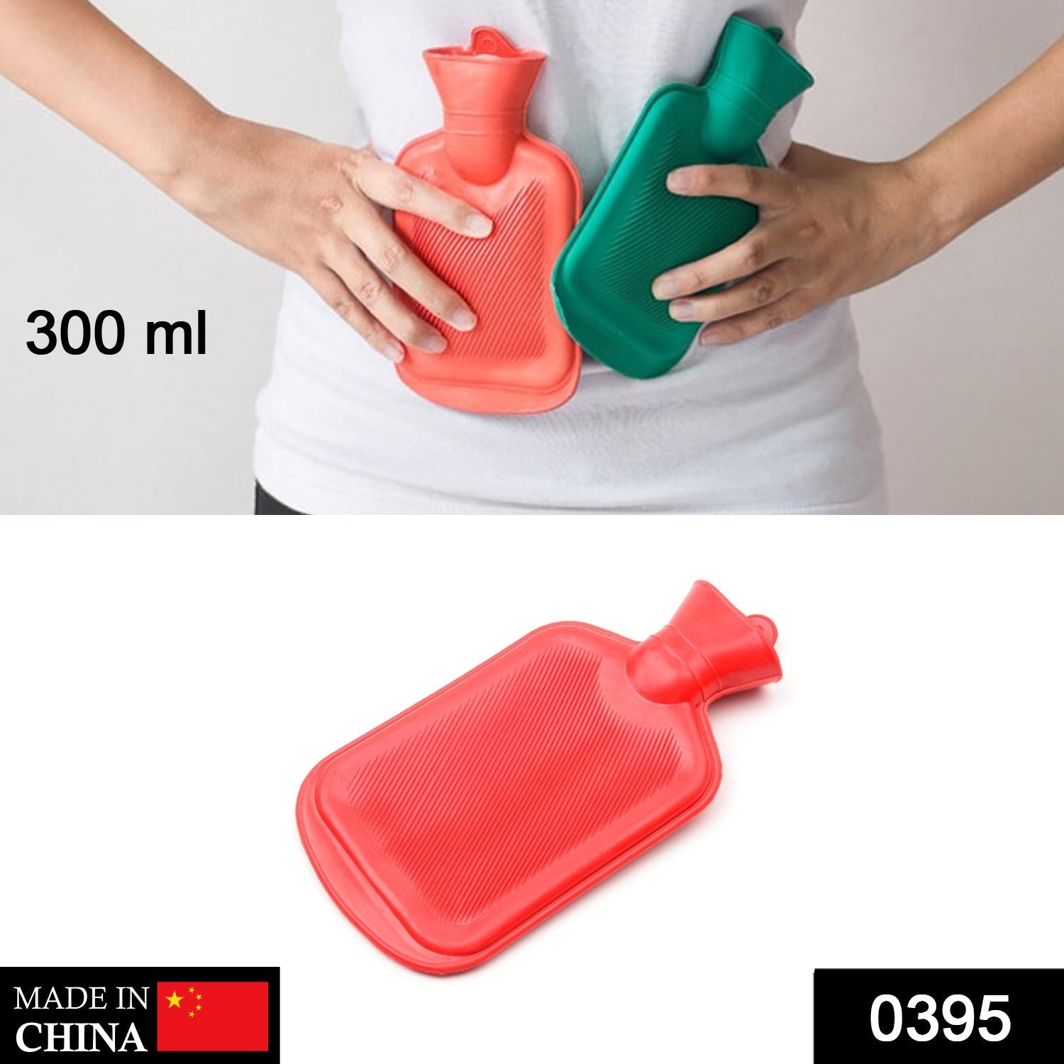 Hot water bag for pain relief in small size. Hot water bag for pain relief in small size.